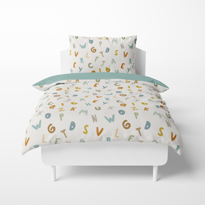 Funda Nórdica Reversible Cama Sopa de letras